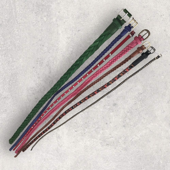 H&M Belt Lot, 7 PCS main image 4